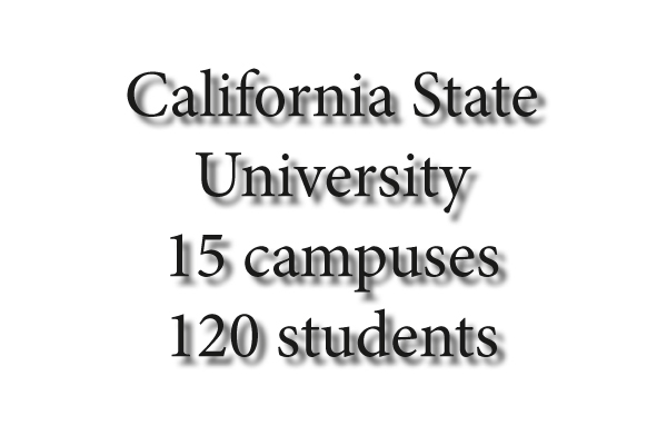 Attending a California State University