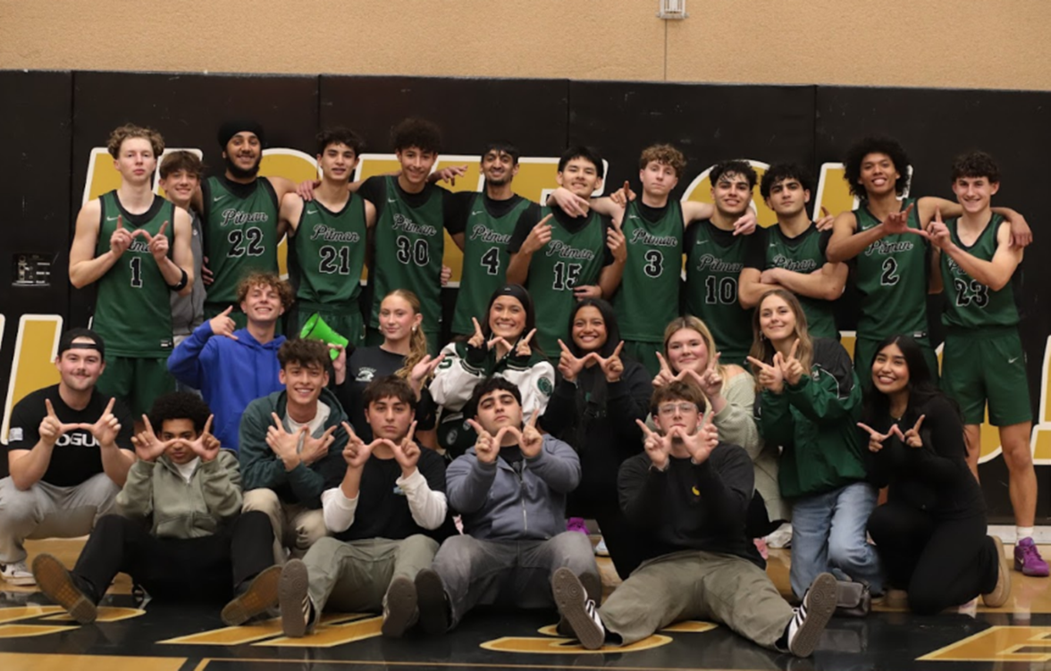 Pitman’s Varsity Boys’ Basketball Wins 57-52 @ Enochs…With A Pit Crew